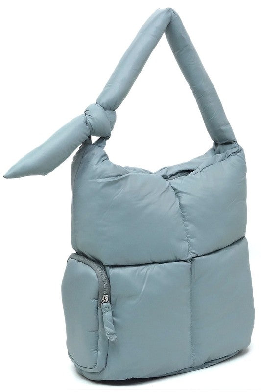 Soft Puffy Shoulder Bag Hobo