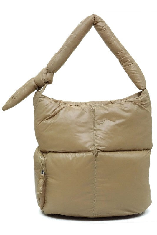 Soft Puffy Shoulder Bag Hobo