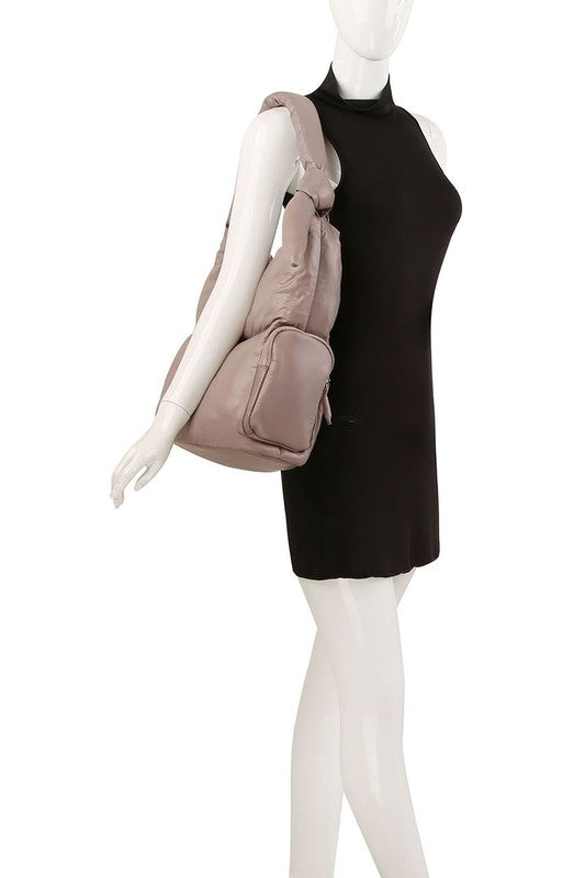 Soft Puffy Shoulder Bag Hobo