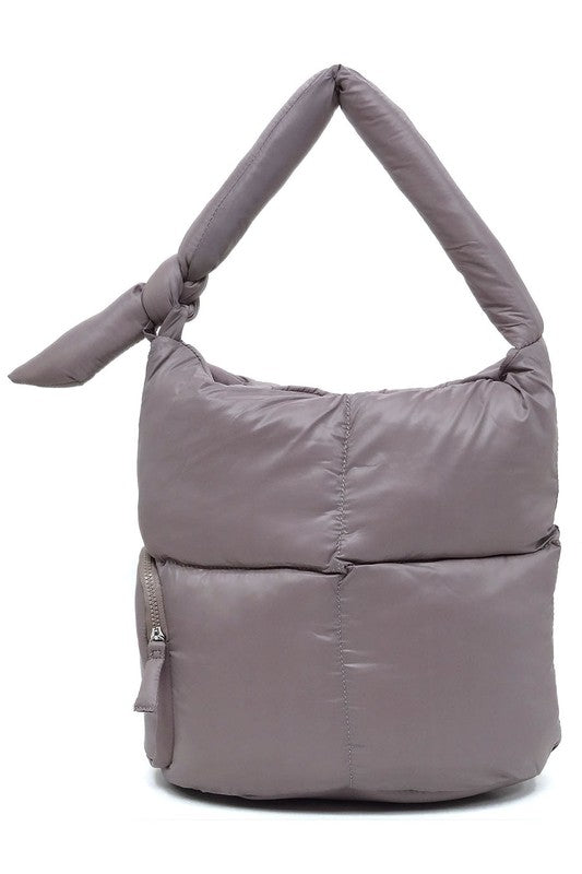 Soft Puffy Shoulder Bag Hobo