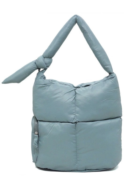 Soft Puffy Shoulder Bag Hobo