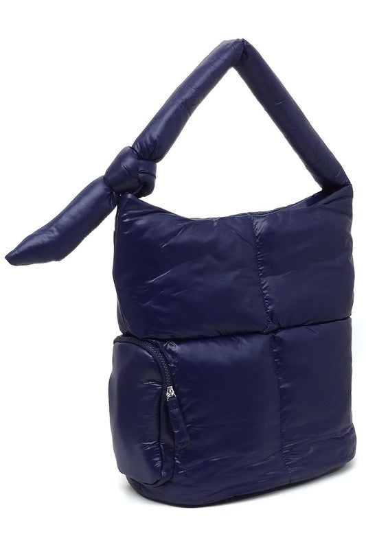 Soft Puffy Shoulder Bag Hobo