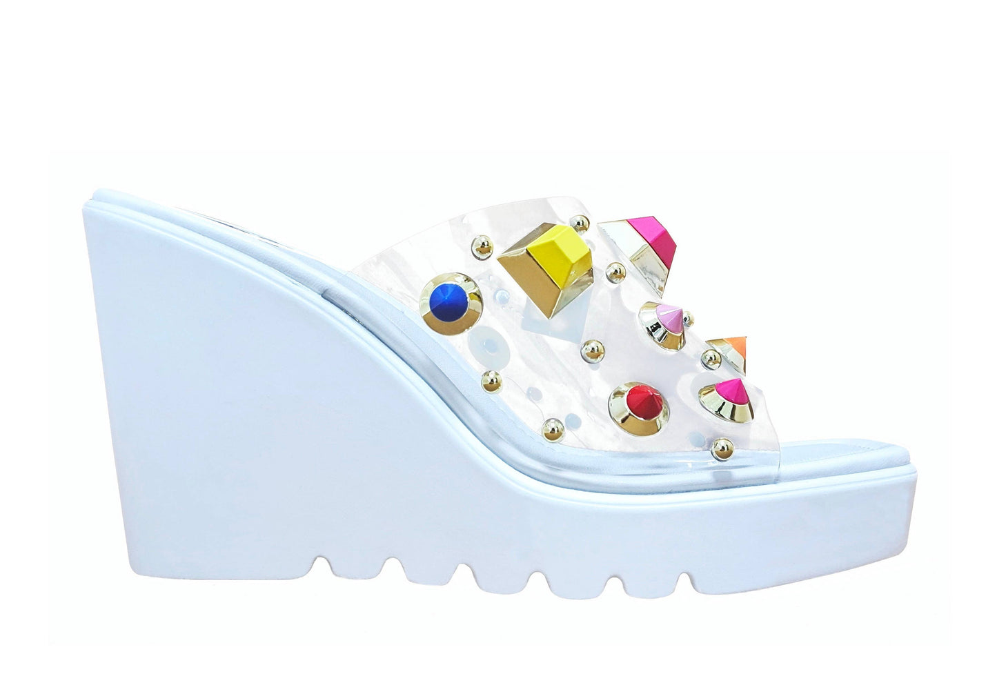 Palm Beach Multi Stones Wedge Sandal